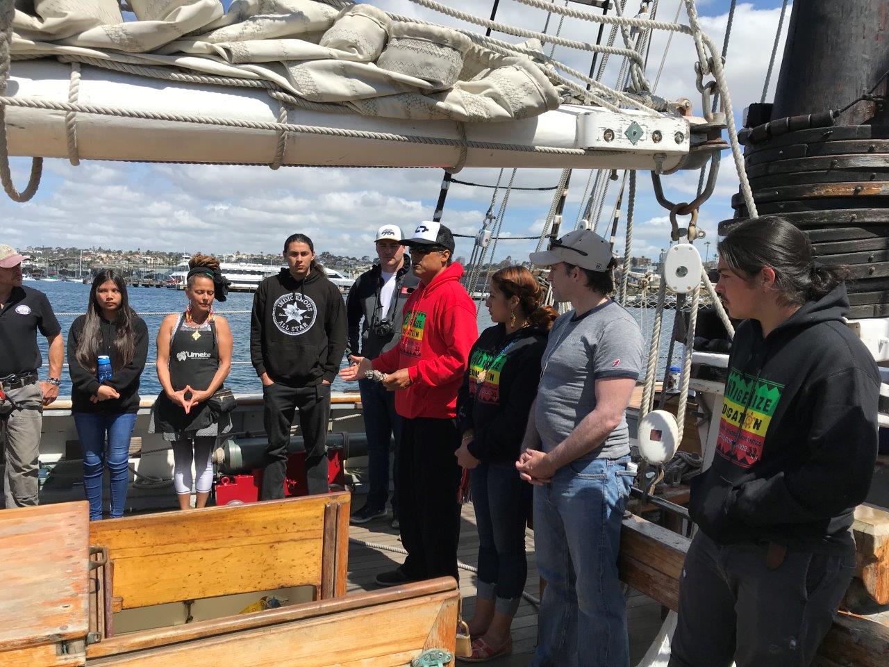 Class aboard ship